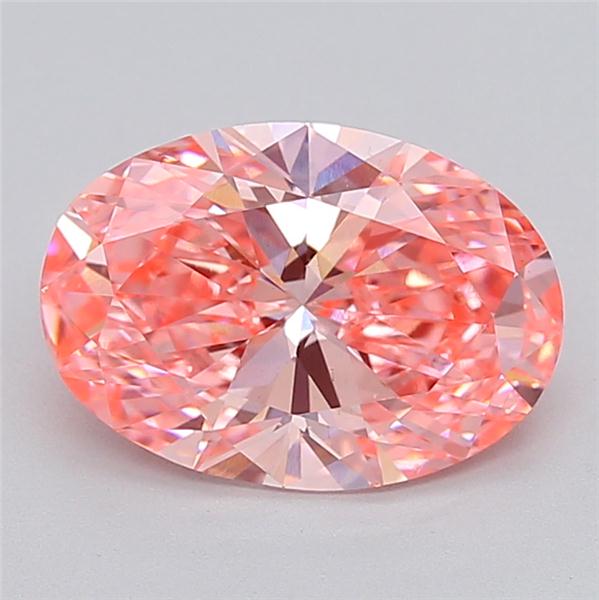 3.09 ct. oval Lab Grown Diamond front image