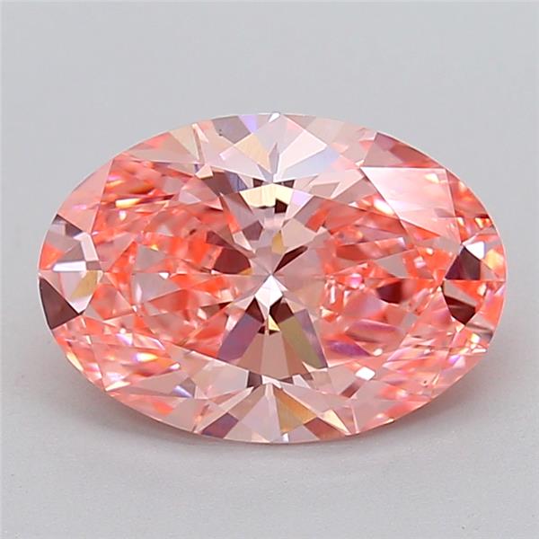 3.07 ct. oval Lab Grown Diamond front image