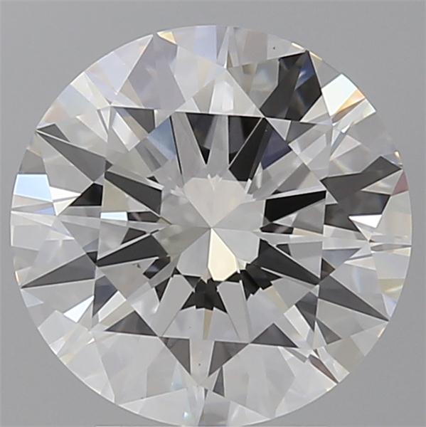 4.03 ct. round Lab Grown Diamond front image