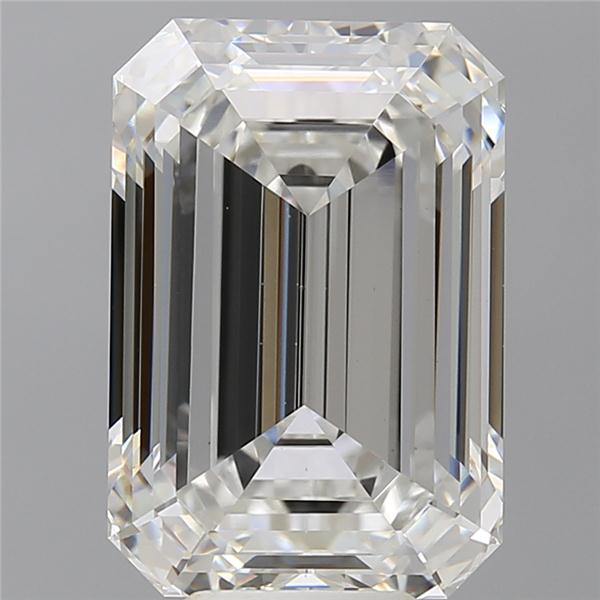 8.60 ct. emerald Lab Grown Diamond front image