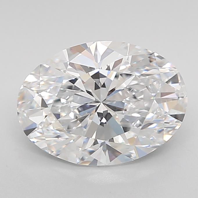 2.02 ct. oval Lab Grown Diamond front image