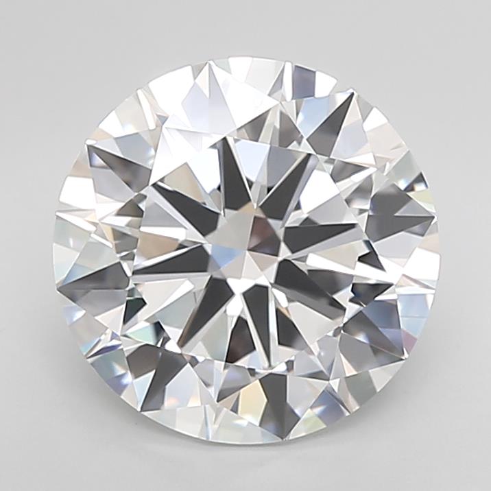 5.34 ct. round Lab Grown Diamond front image