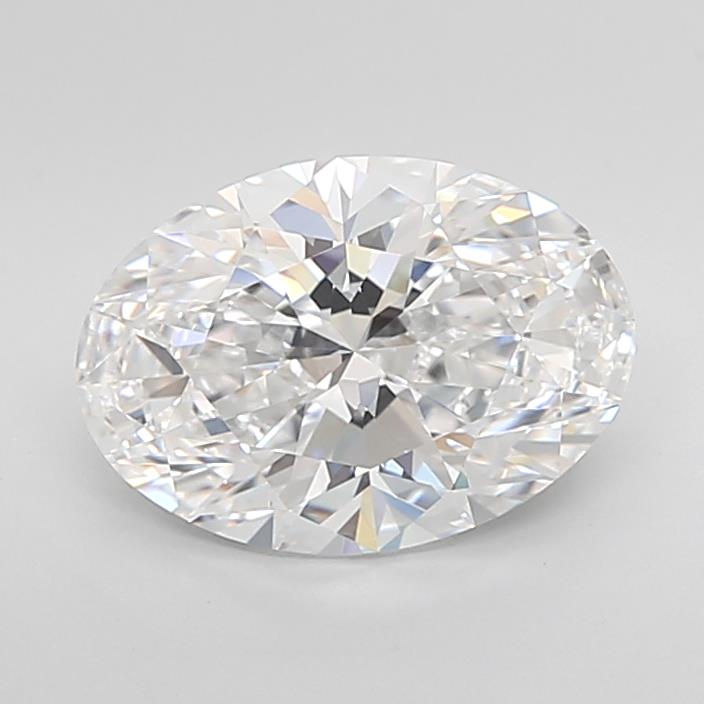 2.97 ct. oval Lab Grown Diamond front image