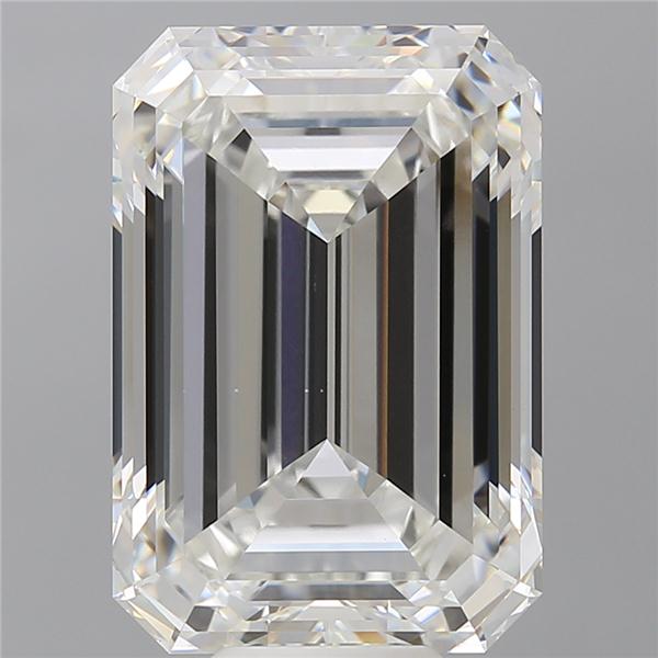 12.05 ct. emerald Lab Grown Diamond front image