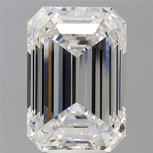 8.59 ct. emerald Lab Grown Diamond front image