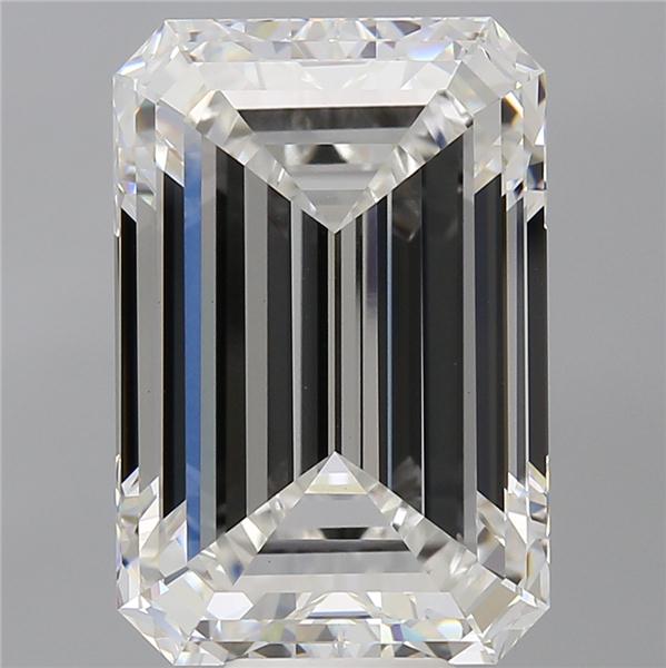 12.02 ct. emerald Lab Grown Diamond front image