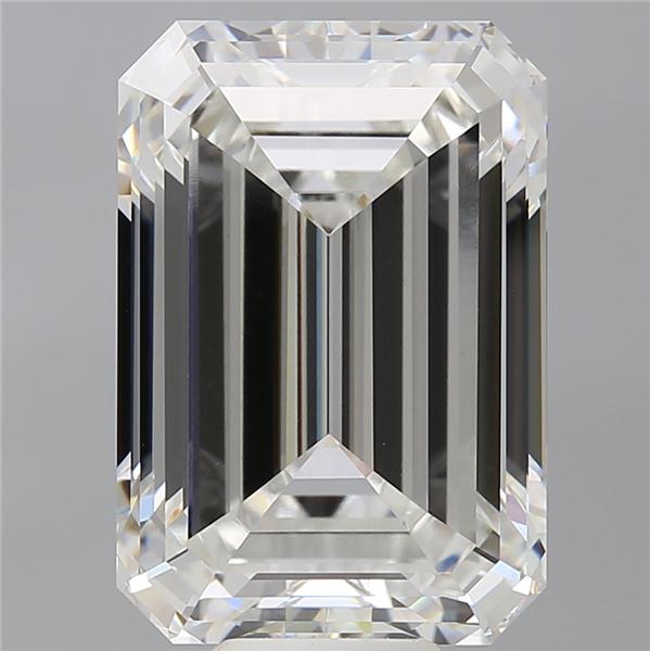 12.50 ct. emerald Lab Grown Diamond front image