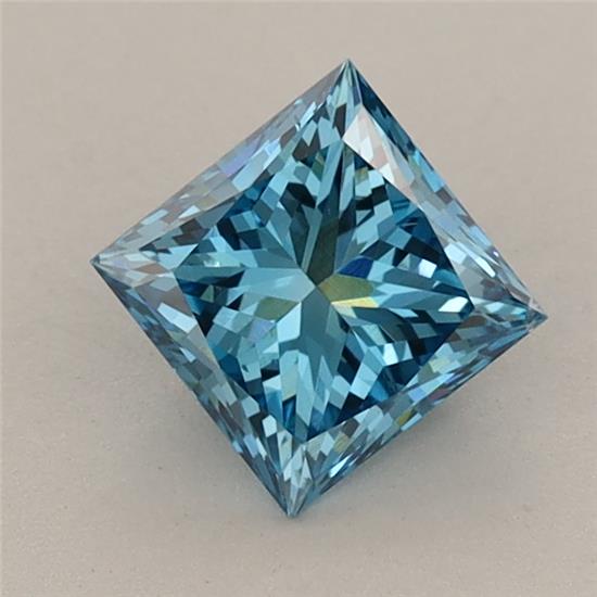 0.96 ct. princess Lab Grown Diamond front image