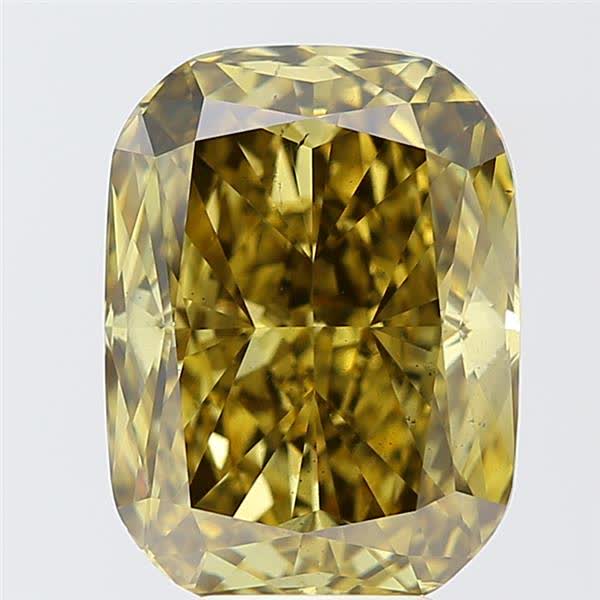 7.05 ct. cushion Lab Grown Diamond front image