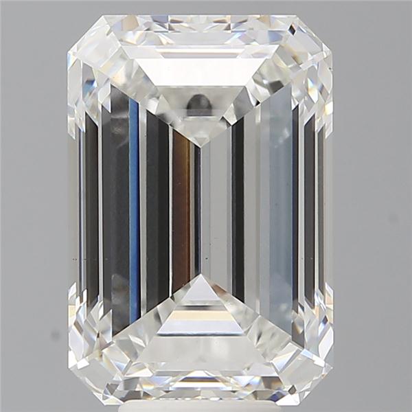 8.56 ct. emerald Lab Grown Diamond front image