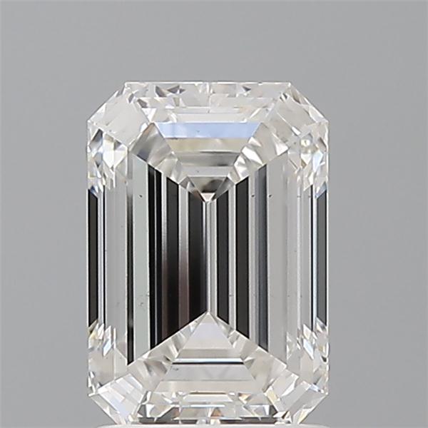 1.55 ct. emerald Lab Grown Diamond front image