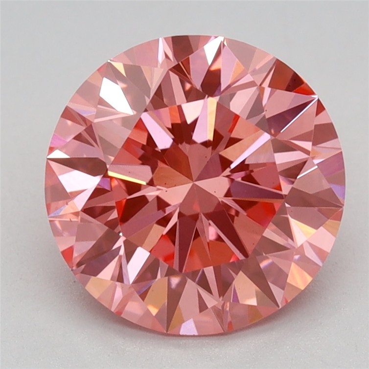 2.07 ct. round Lab Grown Diamond front image