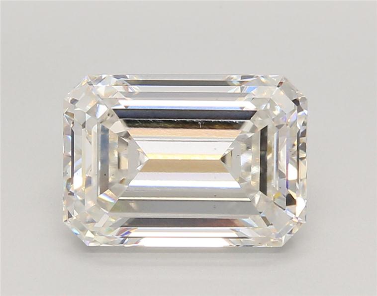 4.09 ct. emerald Lab Grown Diamond front image