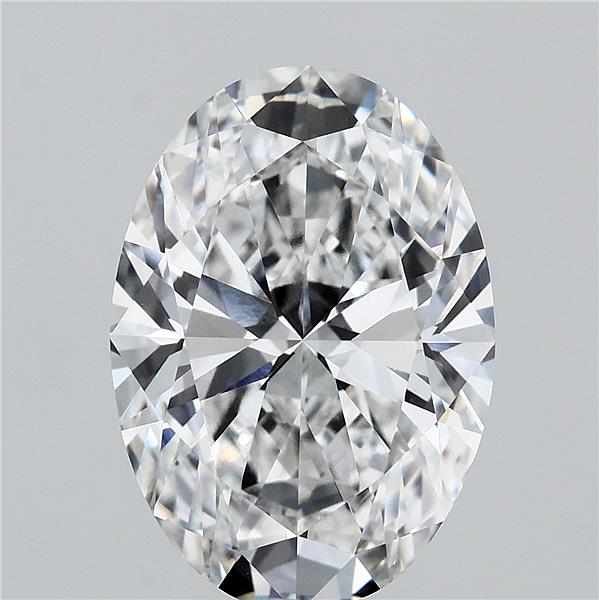 5.37 ct. oval Lab Grown Diamond front image