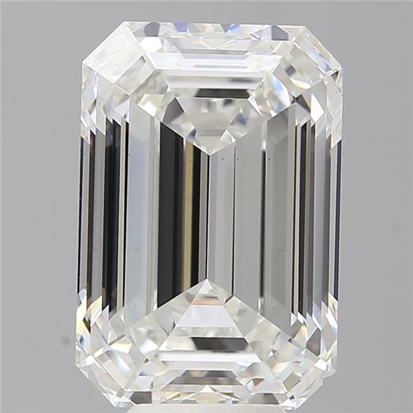 8.60 ct. emerald Lab Grown Diamond front image
