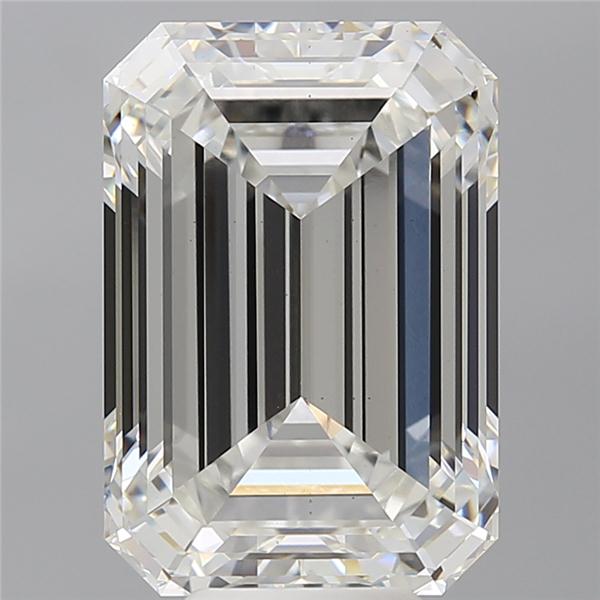 8.60 ct. emerald Lab Grown Diamond front image
