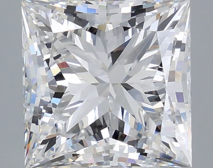 3.72 ct. princess Lab Grown Diamond front image