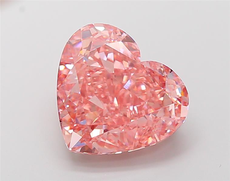 9.52 ct. heart Lab Grown Diamond front image