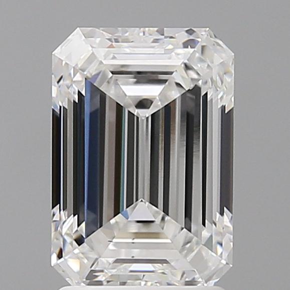 2.10 ct. emerald Lab Grown Diamond front image