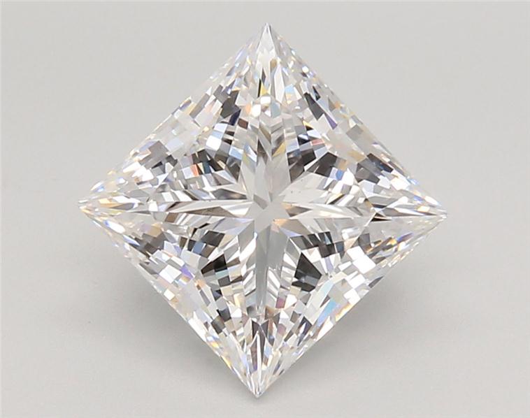 3.06 ct. princess Lab Grown Diamond front image