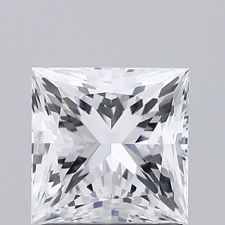 1.52 ct. princess Lab Grown Diamond front image