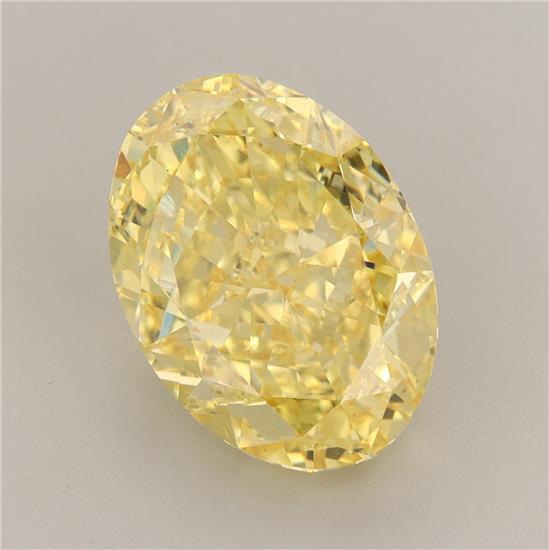 6.27 ct. oval Lab Grown Diamond front image
