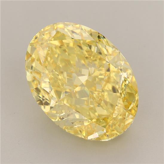 7.94 ct. oval Lab Grown Diamond front image