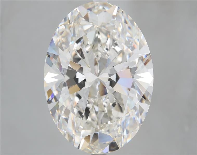 14.02 ct. oval Lab Grown Diamond front image