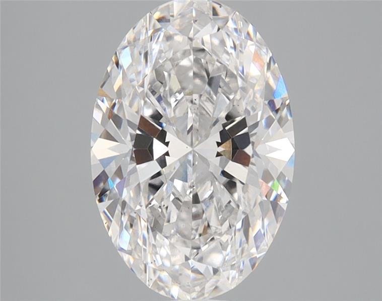 2.03 ct. oval Lab Grown Diamond front image