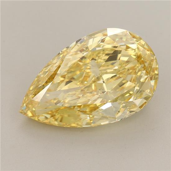 5.54 ct. pear Lab Grown Diamond front image