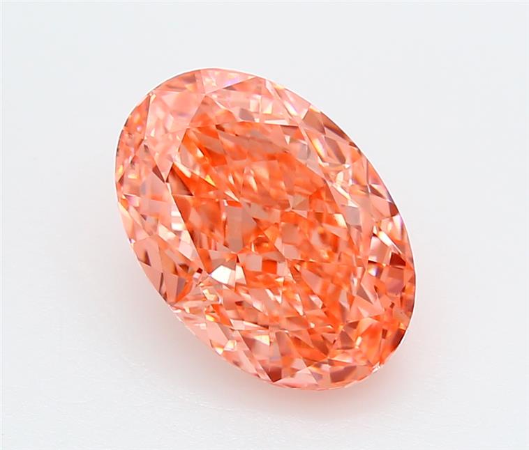4.08 ct. oval Lab Grown Diamond front image