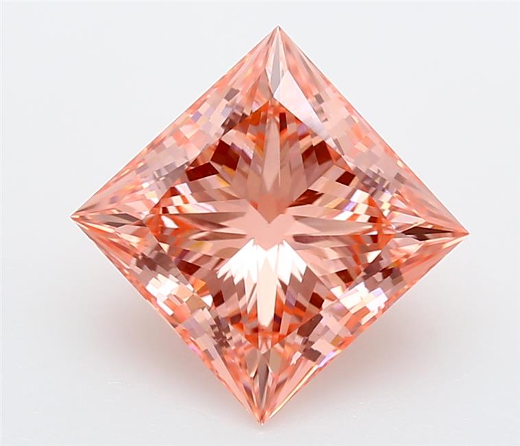 4.05 ct. princess Lab Grown Diamond front image