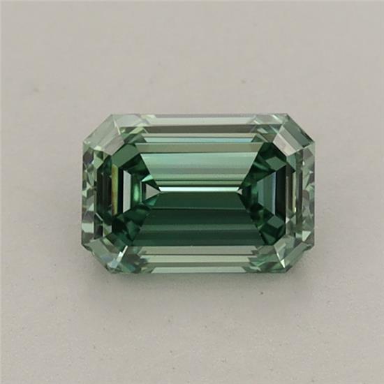 0.65 ct. emerald Lab Grown Diamond front image