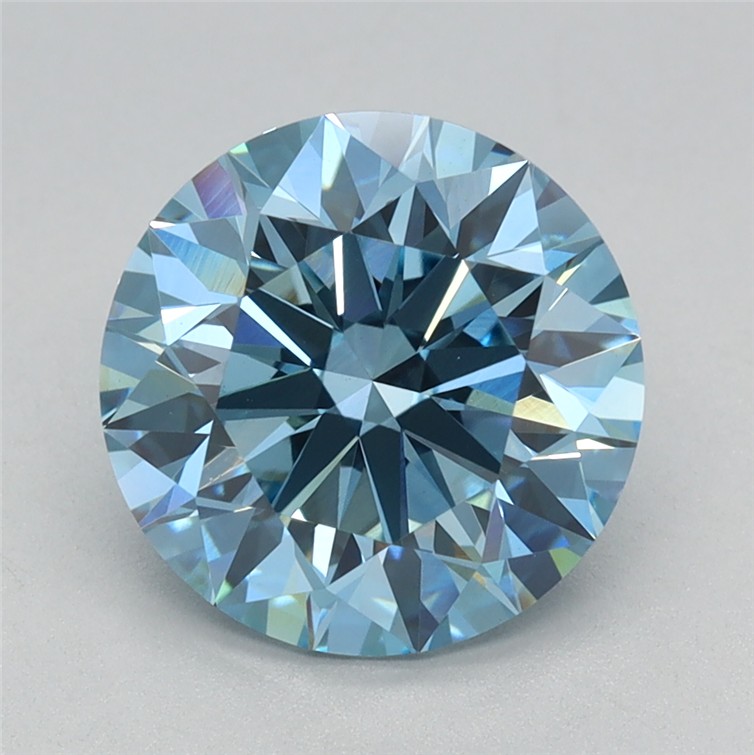 2.18 ct. round Lab Grown Diamond front image