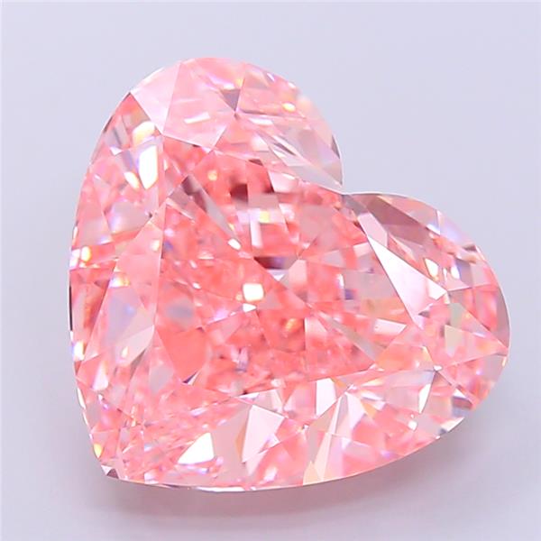12.08 ct. heart Lab Grown Diamond front image