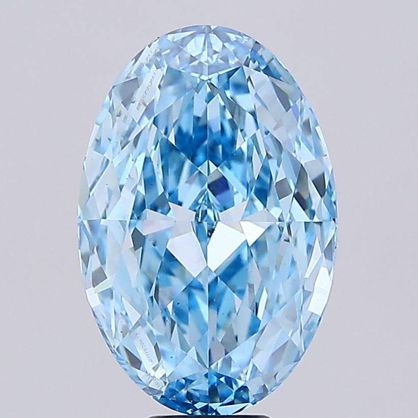 13.10 ct. oval Lab Grown Diamond front image