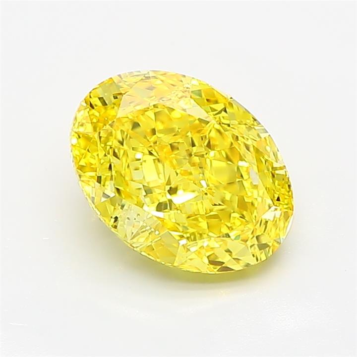 1.92 ct. oval Lab Grown Diamond front image