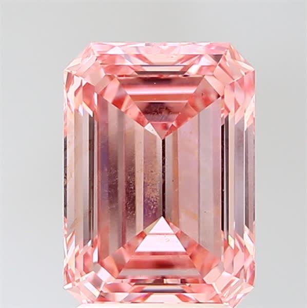 2.85 ct. emerald Lab Grown Diamond front image
