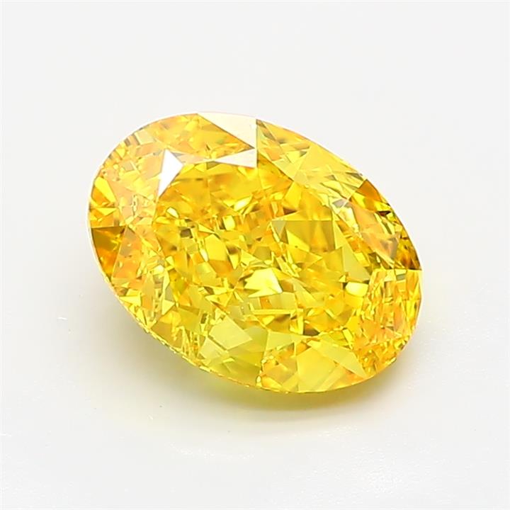 2.02 ct. oval Lab Grown Diamond front image