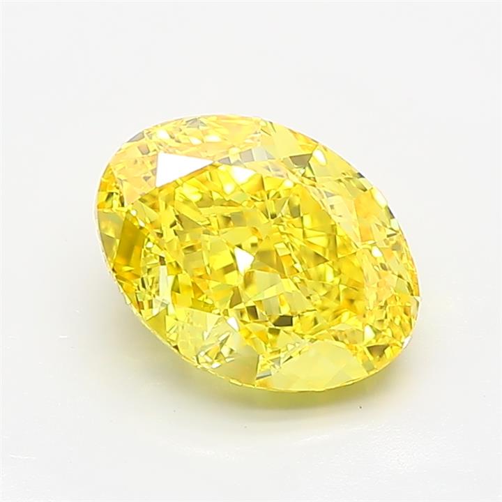 2.01 ct. oval Lab Grown Diamond front image