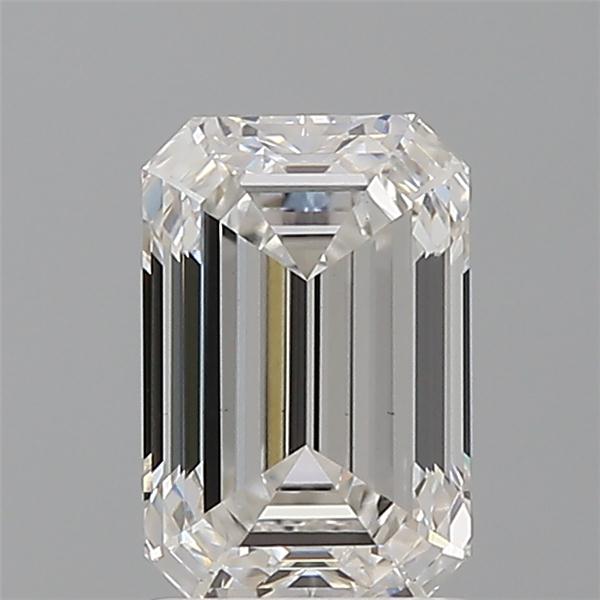 1.57 ct. emerald Lab Grown Diamond front image