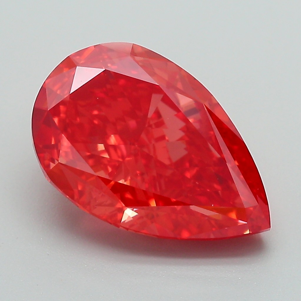 4.18 ct. pear Lab Grown Diamond front image