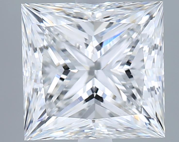 3.1 carat e VS1 EX Cut IGI princess diamond