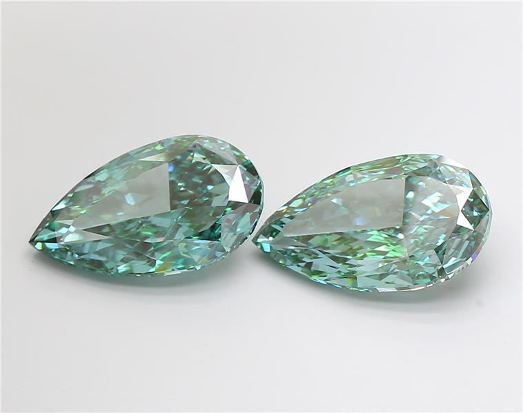 15.09 ct. pear Lab Grown Diamond front image