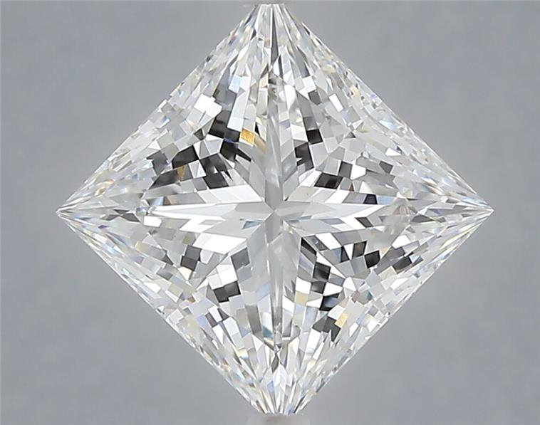 3.09 carat e VVS2 EX Cut IGI princess diamond
