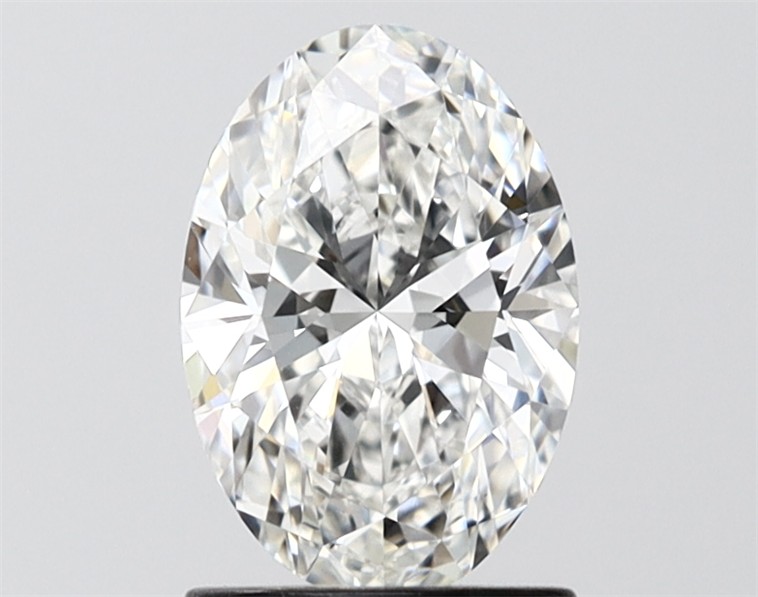 1.24 ct. oval Lab Grown Diamond front image