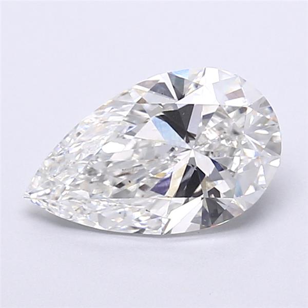 2.02 carat f VVS2 EX Cut IGI pear diamond