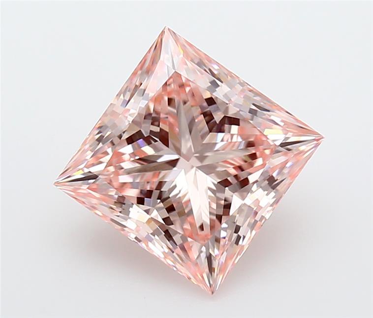 4.04 ct. princess Lab Grown Diamond front image