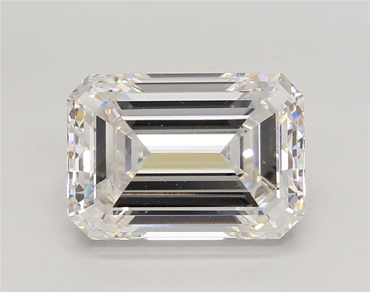 4.06 ct. emerald Lab Grown Diamond front image