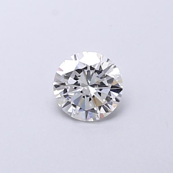 Actual 0.34 carat E Round lab-grown diamond